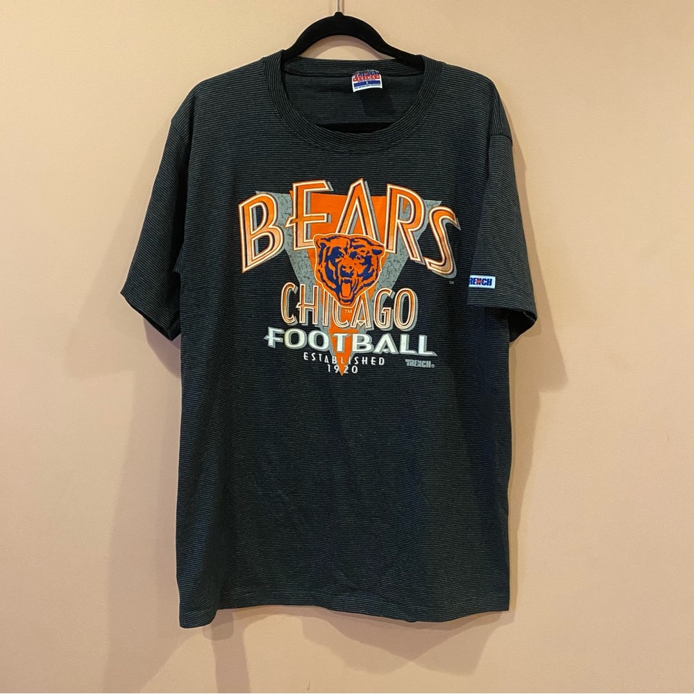 Vintage Trench Chicago Bears T-shirt